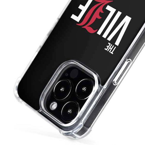 University of Louisville Black Background iPhone 16 Pro MagSafe Case